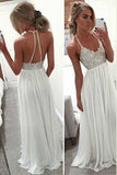 Halter Floor Length Beach Wedding Dresses,Backless Sequins Beading Cheap Wedding Gown