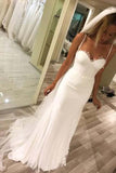 Elegant Sweetheart Tulle Mermaid Lace Wedding Dresses with Appliques,SW88