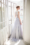 Fabulous Cheap Lace Tulle Wedding Dress Boho Bridal Dress, SW99