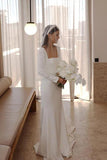 White wedding dress | wedding photography | wedding ideas | simidress.com