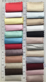 Silk Satin color swatches | short homecoming dress | short prom dresses | graduation dresses | school event dresses | www.simidress.com