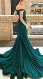www.simidress.com supply Gorgeous Green Sparkly Mermaid V Neck Long Prom Dress with Sweep Train, M298 at good price