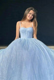 Light blue prom dresses | evening gowns | cheap long prom dress | simidress.com