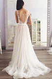 a line wedding dress | wedding dress plus size | lace wedding dress | simidress.com