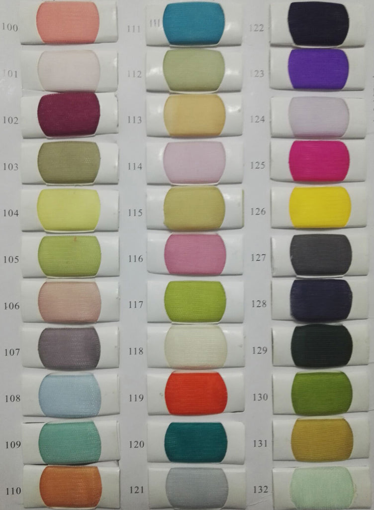 tulle color swatches of simidress.com