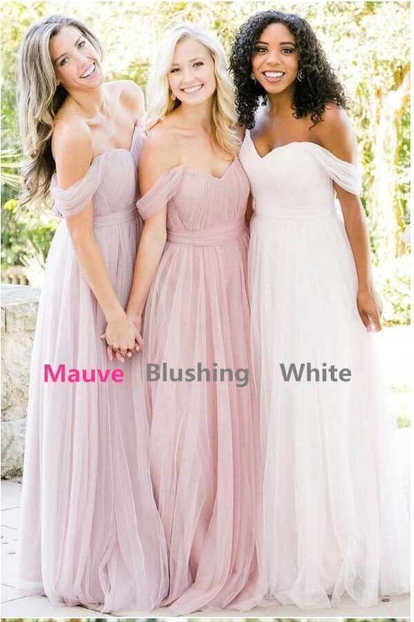 Off the shoulder bridesmaid dress burgundy outlet