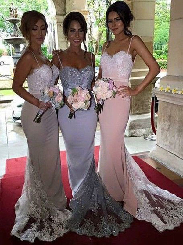 Chiffon Long Bridesmaid Dress,Lilac Bridesmaid Dress,Convertible Bridesmaid Dress,SVD500