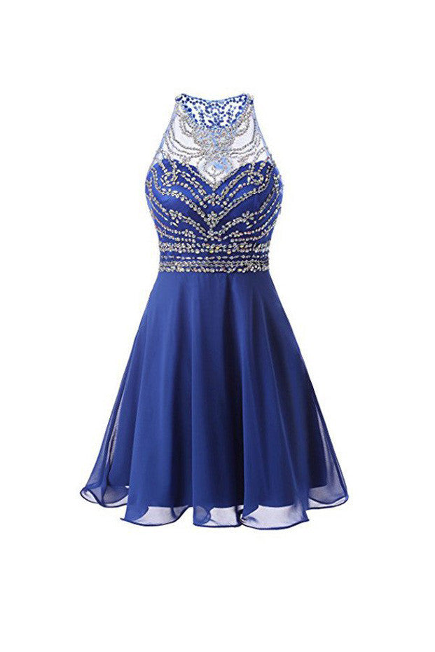 Sexy Blue Homecoming Dresses,A Line Chiffon Short Prom Dresses Simidress Sexy Blue Homecoming Dresses,A Line Chiffon Short Prom Dresses Simidress