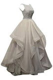 Charming Burgundy Long Prom Dresses,A-Line Prom Dresses, Fashion Evening Dress
