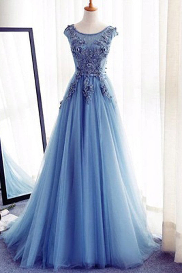 Buy Appliques Long Prom Dresses,Cheap Evening Dresses from Simidress.com