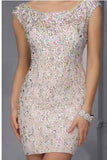 Short Glittering Prom Dresses,Charming Prom Dresses,Party Dresses Evening Dress SD306