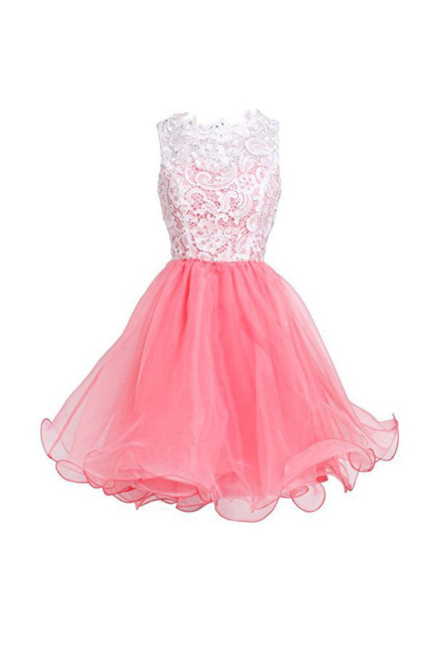 High Quality Organza Short Homecoming Dresses, Short Party Prom Dresses, SH63