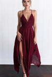 Sexy Cheap Prom Dress,Red Long Dress,Party Dress,Backless Dresses For Prom,SI03