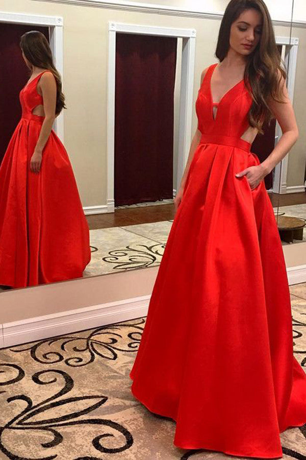 Sexy Long Prom Dresses, Dress for Senior Prom, Sleeveless Evening Dresses, Formal Dress,M41