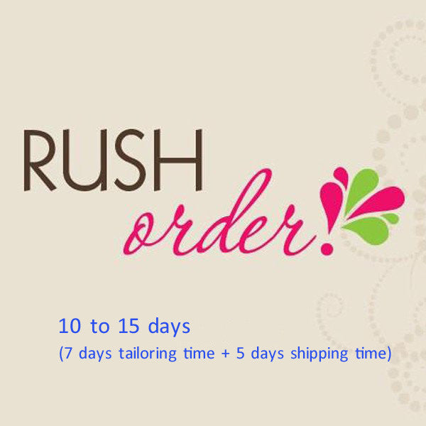 Rush Order Fee or Extra Cost
