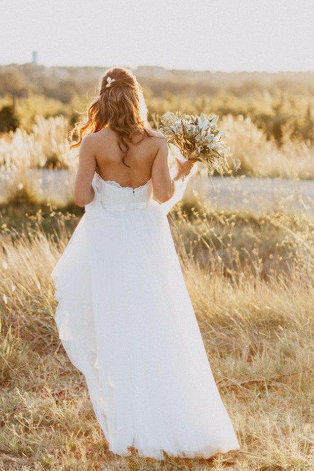 beach wedding dresses