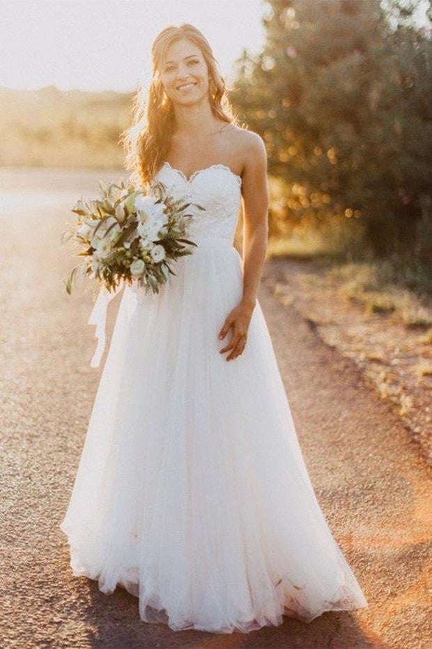beach wedding dresses